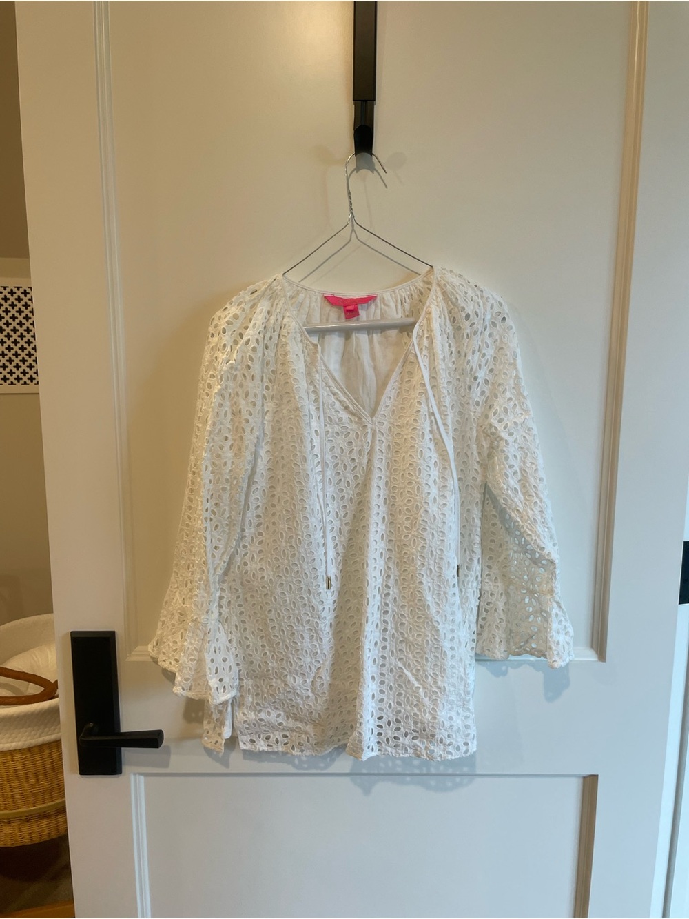 Lilly Pulitzer Eyelet Tunic Top